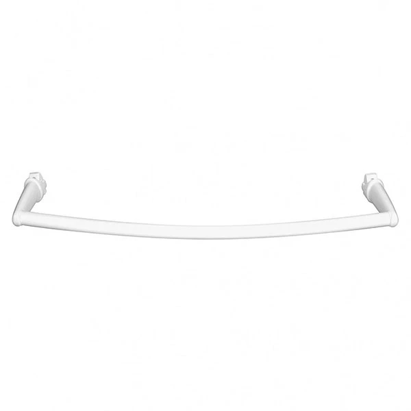 Porte Serviette Mural Cintré - Blanc 3 Porte Serviette Mural Cintré - Blanc