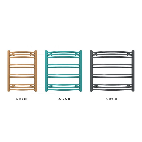 Petit Sèche-serviette Chauffage Central - Raccordement Aux Extrémités - Jade/SX 4 Petit Sèche-serviette Chauffage Central - Raccordement Aux Extrémités - Jade/SX – Image 2