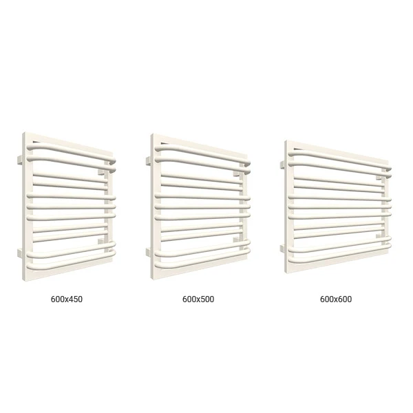 Petit Sèche-serviette Mixte Blanc - Raccordement Aux Extrémités - Poc/V2B 4 Petit Sèche-serviette Mixte Blanc - Raccordement Aux Extrémités - Poc/V2B – Image 2