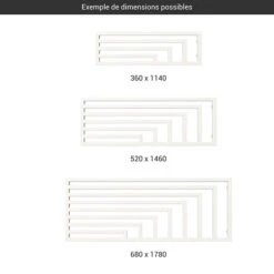 Seche Serviette Horizontal électrique Blanc - Raccordement à Gauche - Angus/E2B 7 Seche Serviette Horizontal électrique Blanc - Raccordement à Gauche - Angus/E2B -Sèche-Serviettes gamme seche serviettes horizontal angus blanc 1