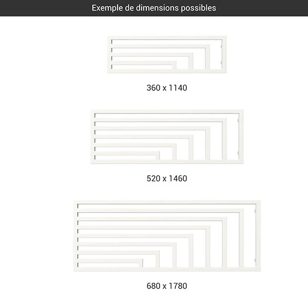 Seche Serviette Horizontal électrique Blanc - Raccordement à Gauche - Angus/E2B 4 Seche Serviette Horizontal électrique Blanc - Raccordement à Gauche - Angus/E2B – Image 2