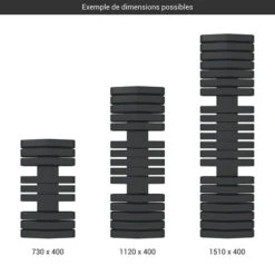 Sèche-serviette Chauffage Central - Noir Mat - Raccordement Au Centre - Irond/ZXN/400 7 Sèche-serviette Chauffage Central - Noir Mat - Raccordement Au Centre - Irond/ZXN/400 -Sèche-Serviettes gamme seche serviettes iron d 400 noir
