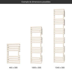Sèche-Serviettes -Sèche-Serviettes gamme seche serviettes outc blanc 1