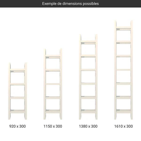 Sèche-serviette électrique - Blanc - Raccordement à Droite - Stand/E8B 4 Sèche-serviette électrique - Blanc - Raccordement à Droite - Stand/E8B – Image 2