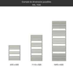 Sèche-Serviettes -Sèche-Serviettes gamme seche serviettes wrap ral7038