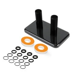 Element De Masquage Noir Mat - Entraxe 50mm (ZX, Z1,Z8) 11 Element De Masquage Noir Mat - Entraxe 50mm (ZX, Z1,Z8) -Sèche-Serviettes kit rosette seche serviette noir gloss