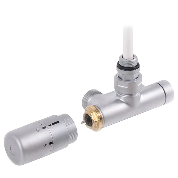 Kit Raccord Satiné V2MD - O8 Vanne + Tête : Départ/Retour Du Mur 3 Kit Raccord Satiné V2MD - O8 Vanne + Tête : Départ/Retour Du Mur