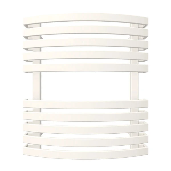 Petit Sèche-serviette électrique Blanc - Raccordement à Droite - Kioto/E8B 5 Petit Sèche-serviette électrique Blanc - Raccordement à Droite - Kioto/E8B – Image 3