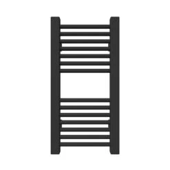 Petit Sèche-serviette électrique - Raccordement à Droite - Mike/460/E8N 8 Petit Sèche-serviette électrique - Raccordement à Droite - Mike/460/E8N -Sèche-Serviettes petit seche serviette mike noir