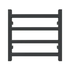 Petit Sèche-serviette électrique Noir - Raccordement à Droite - Simple/E8N 8 Petit Sèche-serviette électrique Noir - Raccordement à Droite - Simple/E8N -Sèche-Serviettes petit seche serviette simple noir 1