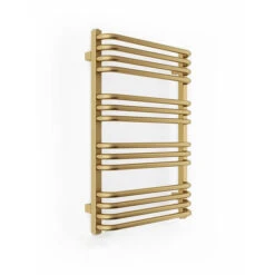 Sèche-serviette électrique - Doré - Raccordement à Droite - Alex/E8