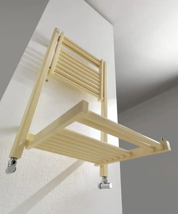 Sèche-serviette électrique - Couleurs Pastel - 2 à 4 Tablettes D'étendage 3 Sèche-serviette électrique - Couleurs Pastel - 2 à 4 Tablettes D'étendage