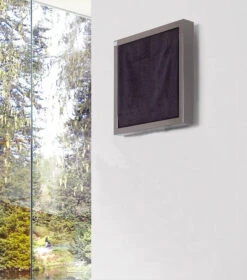 Sèche-serviette électrique Couleurs Pastels - 1 Tablette étendage - Towel Box