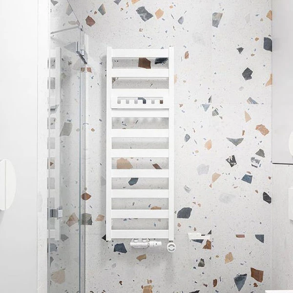 Sèche-serviette Mixte Blanc - Raccordement Aux Extrémités - Vivo/V2B 5 Sèche-serviette Mixte Blanc - Raccordement Aux Extrémités - Vivo/V2B – Image 3