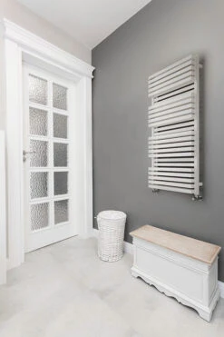 Sèche-serviette Mixte Blanc - Raccordement Au Centre Et à Droite - Quadb/Z8B 7 Sèche-serviette Mixte Blanc - Raccordement Au Centre Et à Droite - Quadb/Z8B -Sèche-Serviettes radiateur salle de bain quadb blanc