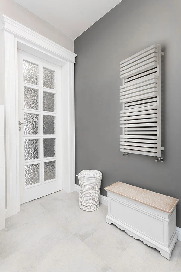 Sèche-serviette Mixte Blanc - Raccordement Au Centre Et à Droite - Quadb/Z8B 5 Sèche-serviette Mixte Blanc - Raccordement Au Centre Et à Droite - Quadb/Z8B – Image 3