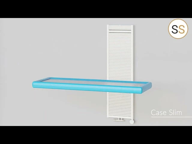 Sèche-serviette Miroir - Raccordement Au Centre Et à Droite - Mixte - Couleur Au Choix - Case Slim/Z8 6 Sèche-serviette Miroir - Raccordement Au Centre Et à Droite - Mixte - Couleur Au Choix - Case Slim/Z8 – Image 4