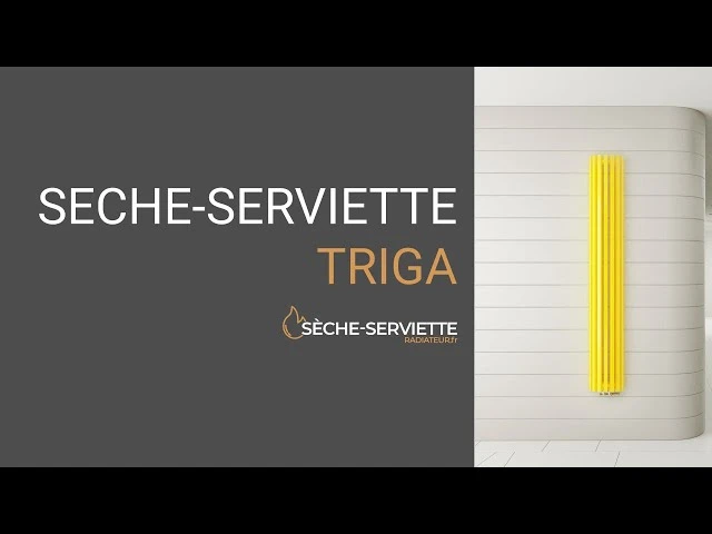 Sèche-serviette Avec Miroir - Raccordement Aux Extrémités - Noir - Triga M/SXN 6 Sèche-serviette Avec Miroir - Raccordement Aux Extrémités - Noir - Triga M/SXN – Image 4