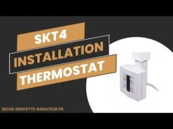 Thermostat électrique Intelligent - Doré - SKT 4 -Sèche-Serviettes sddefault 154