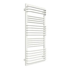 Sèche-serviette électrique Blanc - Raccordement à Droite - Poc/E8B