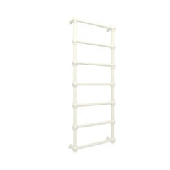 Sèche-serviette Rétro électrique - Blanc - Raccordement à Droite - Rétro/E8B