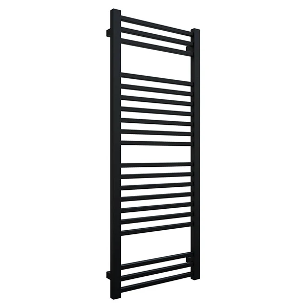 Sèche-serviette Chauffage Central - Noir Mat - Raccordement Au Centre - Bone/ZXN 3 Sèche-serviette Chauffage Central - Noir Mat - Raccordement Au Centre - Bone/ZXN