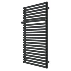 Sèche-serviette Chauffage Central - Noir Mat - Raccordement Au Centre - City/ZXN -Sèche-Serviettes seche serviette citysxn