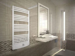 Sèche-serviette Mixte Noir - Raccordement Au Centre Et à Droite - Dexter Pro/Z8N 8 Sèche-serviette Mixte Noir - Raccordement Au Centre Et à Droite - Dexter Pro/Z8N -Sèche-Serviettes seche serviette dexter pro blanc