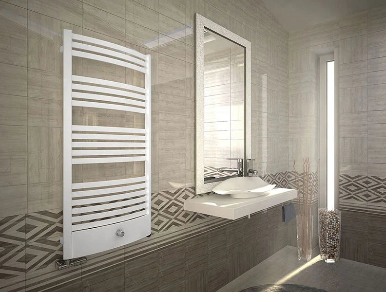 Sèche-serviette Mixte Noir - Raccordement Au Centre Et à Droite - Dexter Pro/Z8N 5 Sèche-serviette Mixte Noir - Raccordement Au Centre Et à Droite - Dexter Pro/Z8N – Image 3