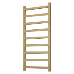 Sèche-serviette Eau Chaude - Doré - Raccordement Aux Extrémités - Simple/SX