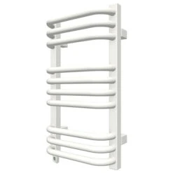 Sèche-serviette électrique Blanc - Raccordement à Droite - Alex/E8B -Sèche-Serviettes seche serviette electrique alexe1b