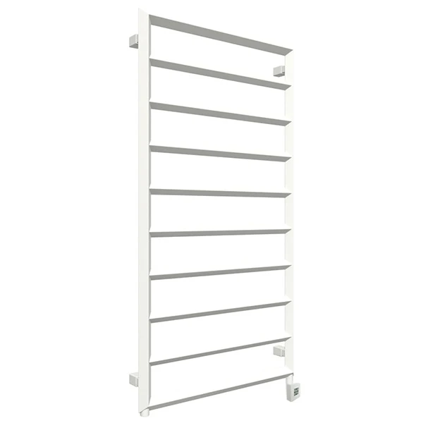 Sèche-serviette électrique Blanc - Raccordement à Droite - Diamond/E8B 3 Sèche-serviette électrique Blanc - Raccordement à Droite - Diamond/E8B