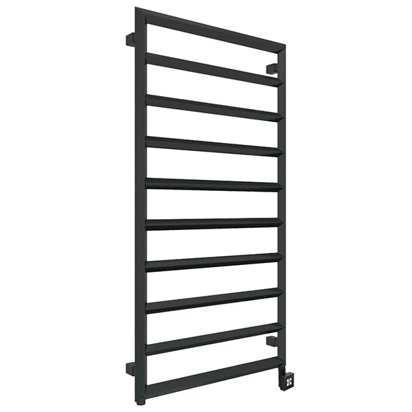 Sèche-serviette électrique Noir - Raccordement à Droite - Diamond/E8N 3 Sèche-serviette électrique Noir - Raccordement à Droite - Diamond/E8N