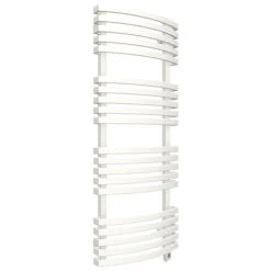 Sèche-serviette électrique Blanc - Raccordement à Droite - Kioto/E8B