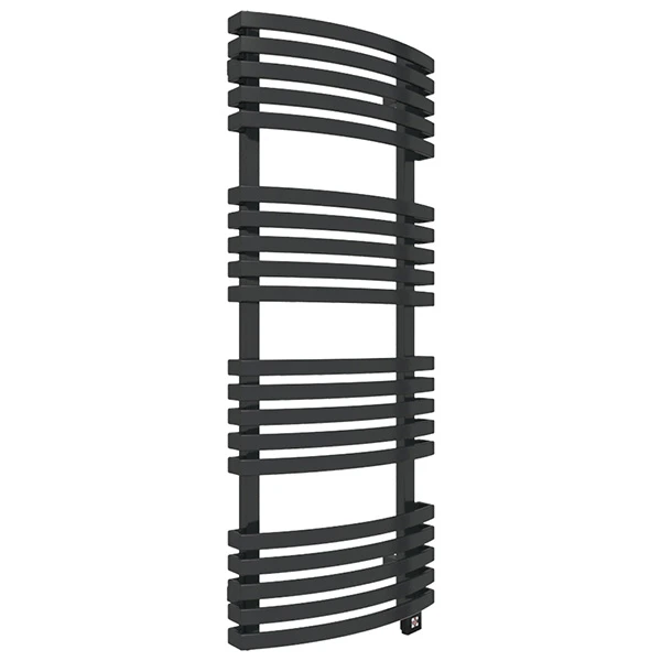 Sèche-serviette électrique Noir - Raccordement à Droite - Kioto/E8N 3 Sèche-serviette électrique Noir - Raccordement à Droite - Kioto/E8N