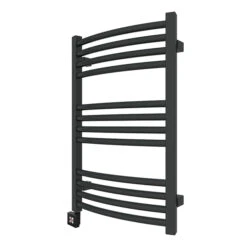 Sèche-serviette électrique Noir - Raccordement à Droite - Lena/P/E8N 9 Sèche-serviette électrique Noir - Raccordement à Droite - Lena/P/E8N -Sèche-Serviettes seche serviette electrique lenape1n