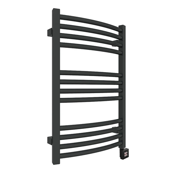 Sèche-serviette électrique Noir - Raccordement à Droite - Lena/P/E8N 3 Sèche-serviette électrique Noir - Raccordement à Droite - Lena/P/E8N