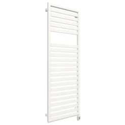 Sèche-serviette électrique Blanc - Raccordement à Droite - Lukka/E8B