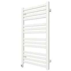 Sèche-serviette électrique Blanc - Raccordement à Droite - Marlin/E8B -Sèche-Serviettes seche serviette electrique marline1b