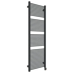 Sèche-serviette électrique Noir - Raccordement à Droite - Mike/430/E8N