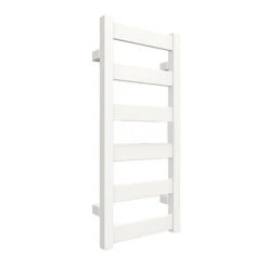 Sèche-serviette étroit Eau Chaude - Blanc - Raccordement Aux Extrémités- Vivo/SXB