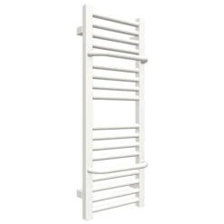 Sèche-serviette étroit - Chauffage Central - Blanc - Raccordement Au Centre - Lima/ZX