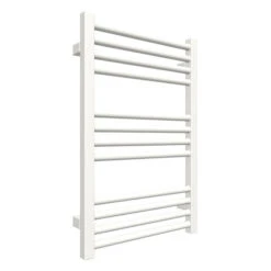 Sèche-serviette électrique Blanc - Raccordement à Droite - Fiona/PE8B -Sèche-Serviettes seche serviette fionape1b