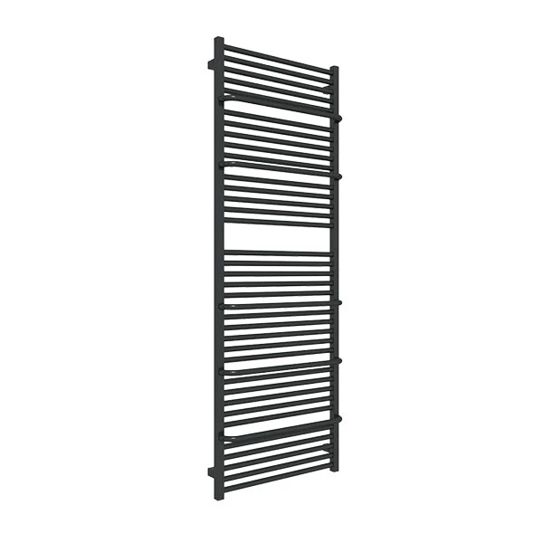 Sèche-serviette Mixte Noir - Raccordement Au Centre Et à Droite - Lima/Z8N 6 Sèche-serviette Mixte Noir - Raccordement Au Centre Et à Droite - Lima/Z8N – Image 4