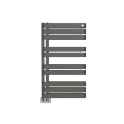 Sèche-serviette Chauffage Central - Métal Brut - Raccordement à Une Extrémité - Warp S/GD