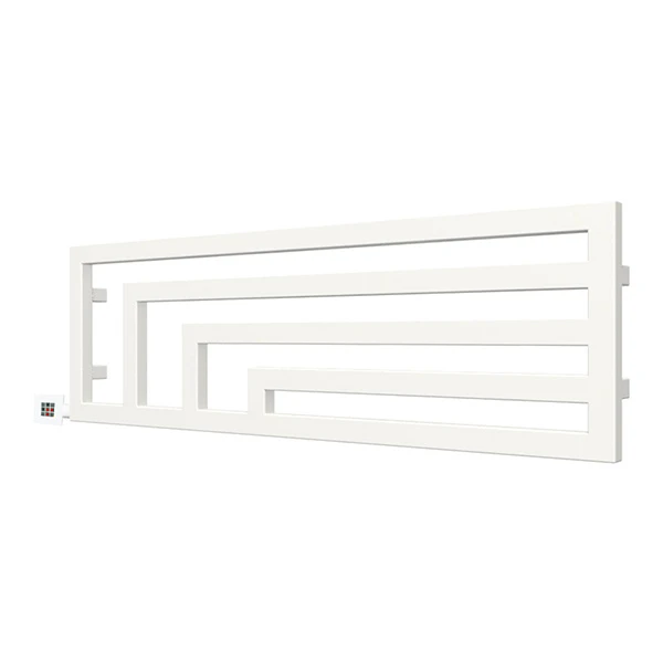 Seche Serviette Horizontal électrique Blanc - Raccordement à Gauche - Angus/E2B 3 Seche Serviette Horizontal électrique Blanc - Raccordement à Gauche - Angus/E2B