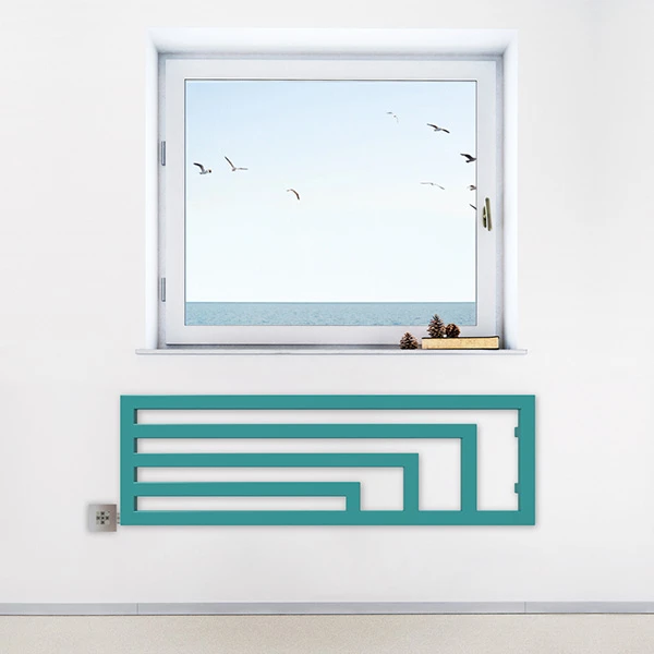 Sèche-serviette Horizontal électrique - Couleur Au Choix - Raccordement à Gauche - Angus/E2 4 Sèche-serviette Horizontal électrique - Couleur Au Choix - Raccordement à Gauche - Angus/E2 – Image 2