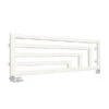 Sèche-serviette Horizontal Blanc - Chauffage Central - Raccordement Aux Extrémités - Angus/SXB -Sèche-Serviettes seche serviette horizontal angus sx b