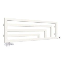 Seche-serviette Horizontal Mixte Blanc - Raccordement à Gauche - Angus/Y2B 9 Seche-serviette Horizontal Mixte Blanc - Raccordement à Gauche - Angus/Y2B -Sèche-Serviettes seche serviette horizontal angus y7 b