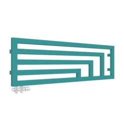 Sèche-serviette Horizontal - Chauffage Central - Couleur Au Choix - Raccordement Aux Extrémités - Angus/SX -Sèche-Serviettes seche serviette horizontal angus yl ral5018